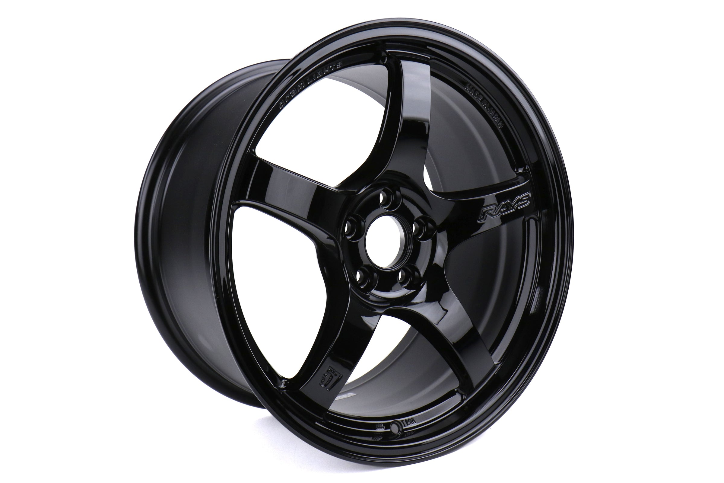 Rays Gram Lights 57CR Glass Black 17x9 +38mm 5x100 (Sold As Pair) - 2013-2024 Subaru BRZ / Scion FR-S / Toyota GR86 / 2014-2018 Subaru Forester