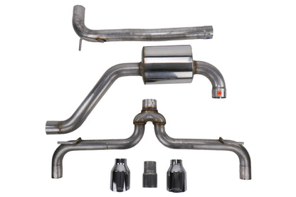 AWE Track Edition Cat-Back Exhaust (Chrome Silver Tips) - 2015-2017 Volkswagen GTI