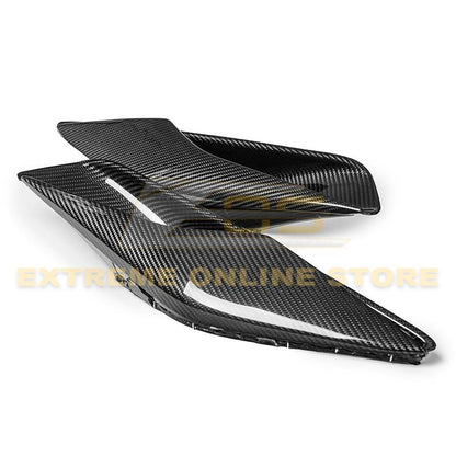 Corvette C7 DRY CARBON FIBER Rear Quarter Intake Vents