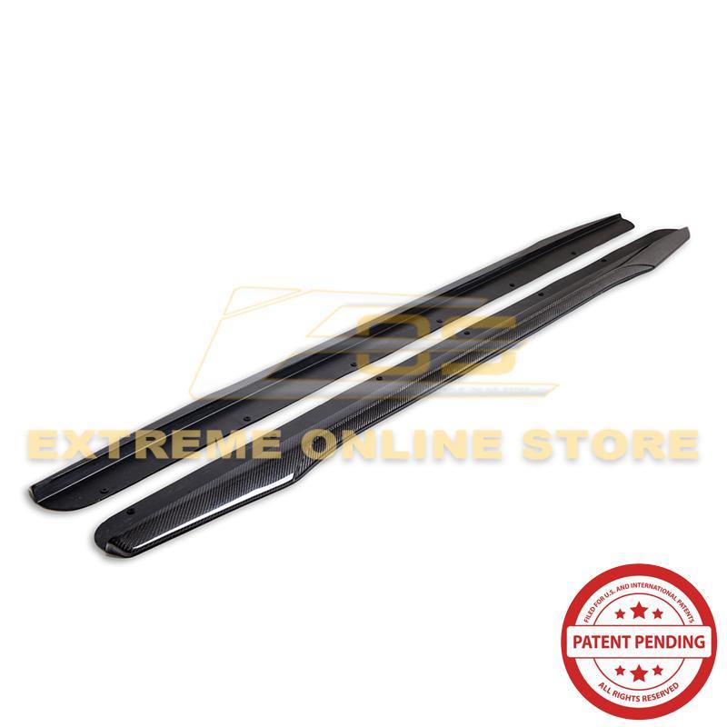2009-15 Cadillac CTS-V Sedan / Wagon Carbon Fiber Side Skirts