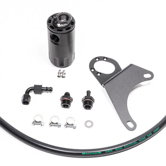 Radium Catch Can Kit PCV RH Fluid Lock - 2003-2006 Mitsubishi EVO 8-9