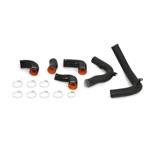 Mishimoto Intercooler Pipe Kit Wrinkle Black - 2015-2019 Volkswagen GTI/Golf R (Mk7)