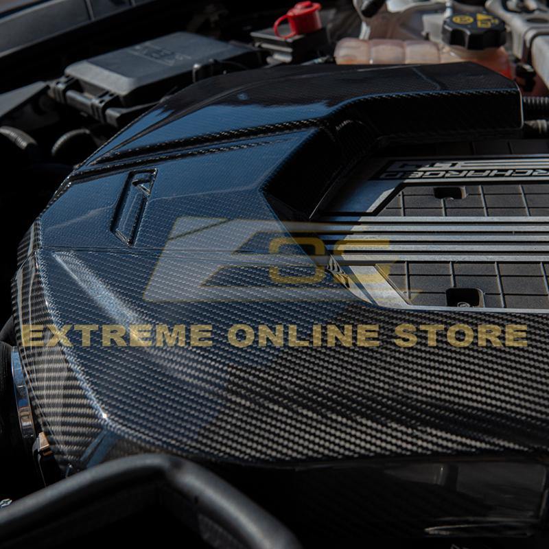 2016-19 Cadillac CTS-V Dry Carbon Fiber Front Engine Cover