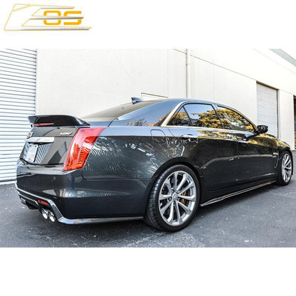 2016-19 Cadillac CTS-V Carbon Fiber Side Skirts Rocker Panels