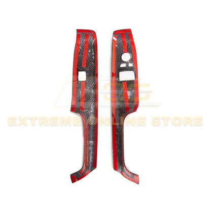 2020-Up Toyota Supra Carbon Fiber Side Door Panel Cover