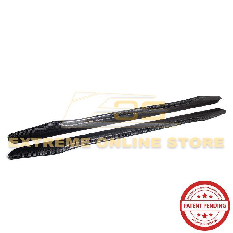 2009-15 Cadillac CTS-V Sedan / Wagon Carbon Fiber Side Skirts