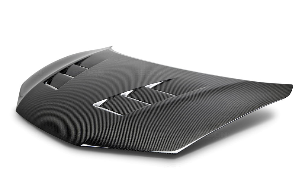 Seibon Carbon Fiber TS-Style Hood - 2014-2015 Honda Civic Coupe