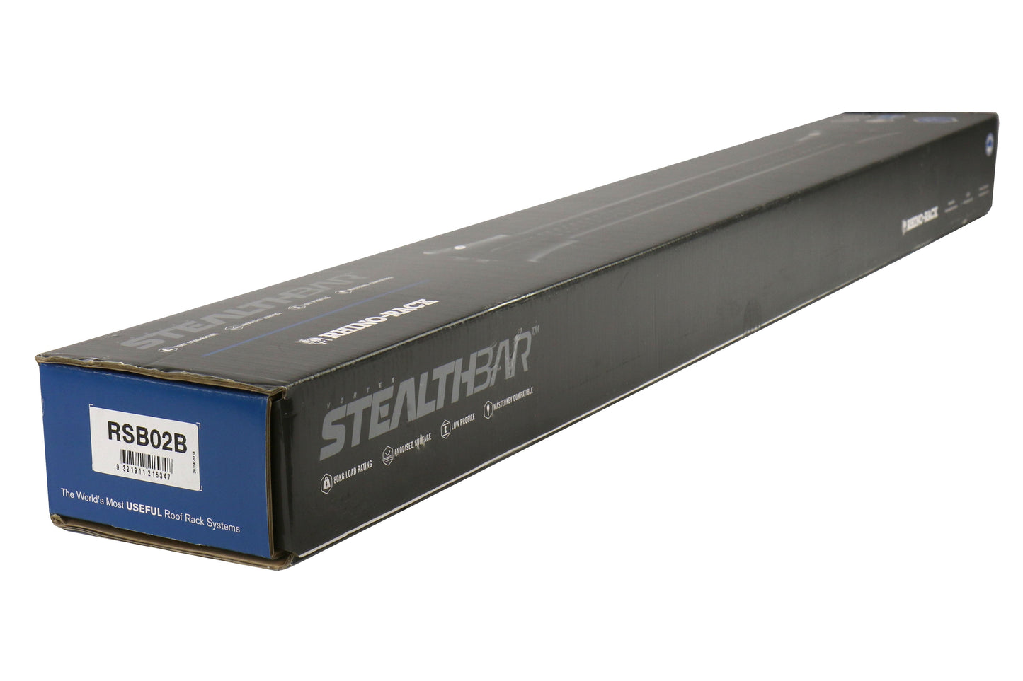 Rhino-Rack Vortex StealthBar Black 785mm - Universal