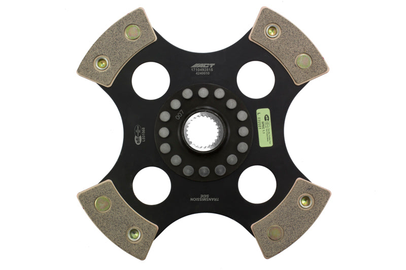 ACT 4 Pad Rigid Race Disc - Honda Civic Models (Inc. 2017-2020 SI / Type R)