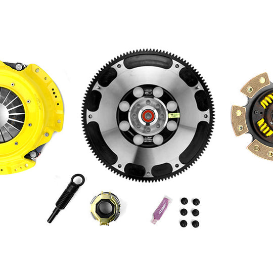 ACT Heavy Duty Sprung 6-Puck Disc Clutch Kit Flywheel Included -2013-2021 Scion FR-S / Subaru BRZ / Toyota 86