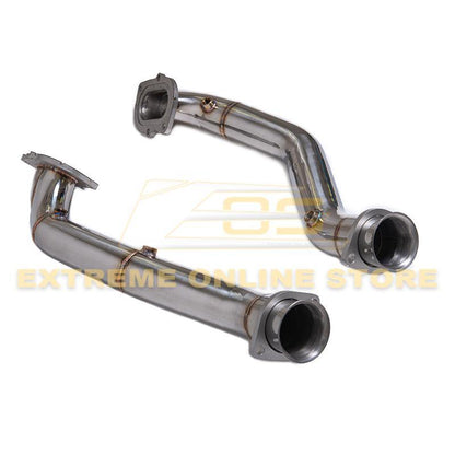 Corvette C7 3" Stainless Steel Race Series Catless Downpipe