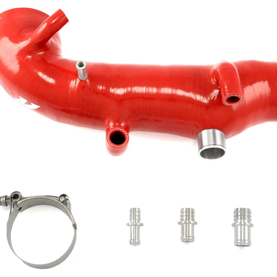 Mishimoto Silicone Induction Hose Red - 2004-2014 Subaru STI / 2002-2007 WRX / 2004-2008 Forester XT