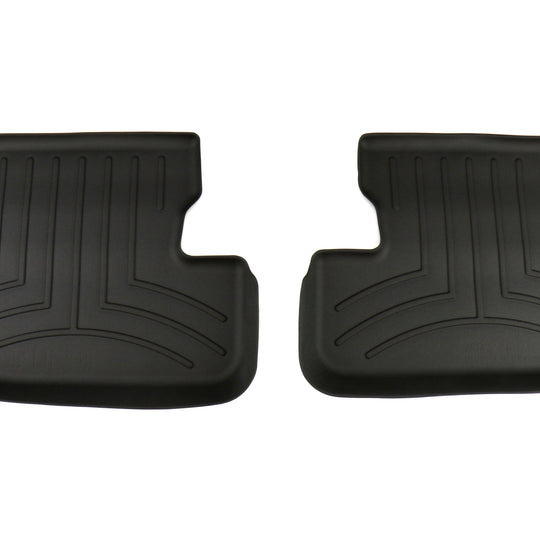 Weathertech Rear Floorliner Set Black - 2015-2017 Ford Mustang