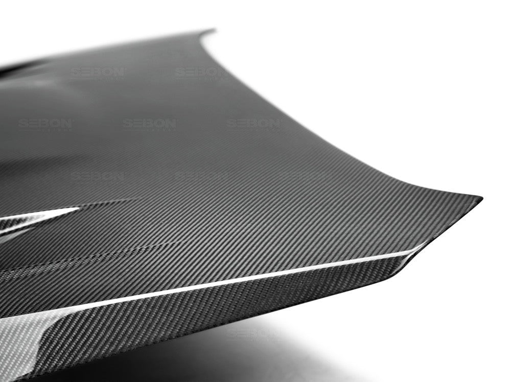 Seibon Carbon Fiber CW Style Hood - 2015-2024 Subaru WRX/STI