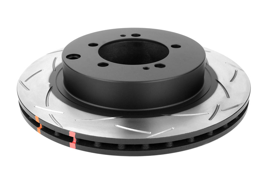 DBA 4000 Series T-Slot Slotted Rotor Single Rear - 2003-2006 Mitsubishi Evo 8/9