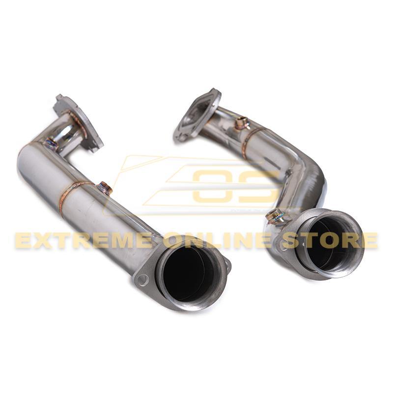 Corvette C7 3" Stainless Steel Race Series Catless Downpipe