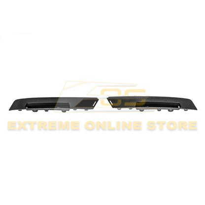 2009-15 Cadillac CTS-V Coupe Dry Carbon Fiber Rear Bumper Insert Covers