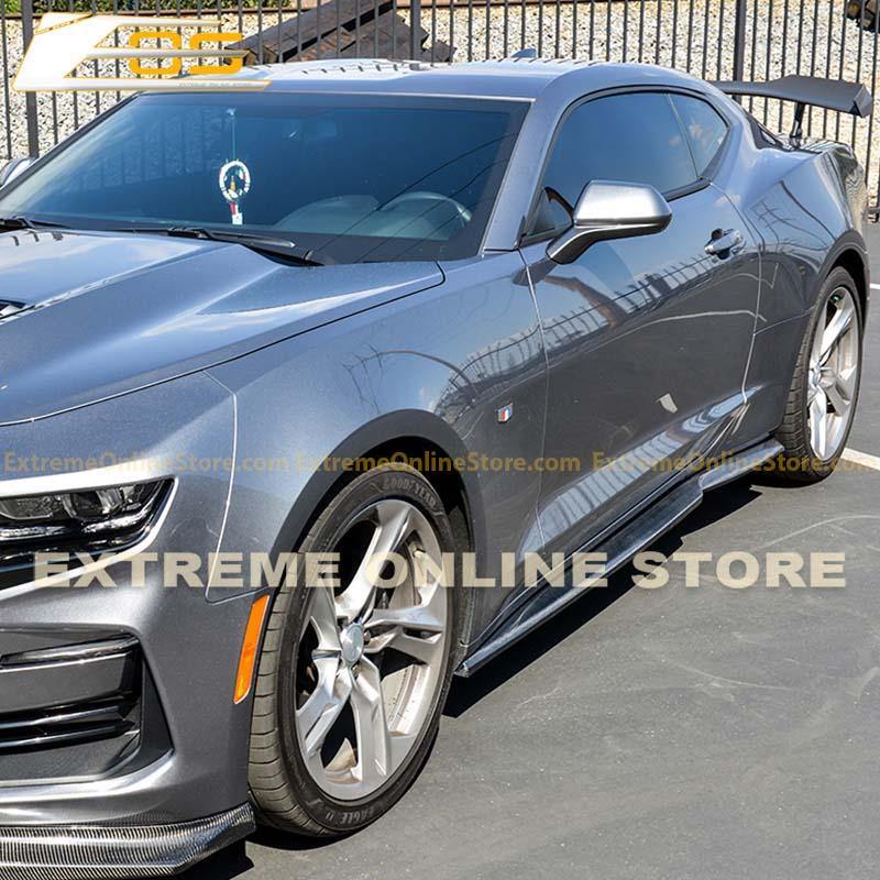 2019-24 Camaro T6 Front Splitter Lip & Side Skirts