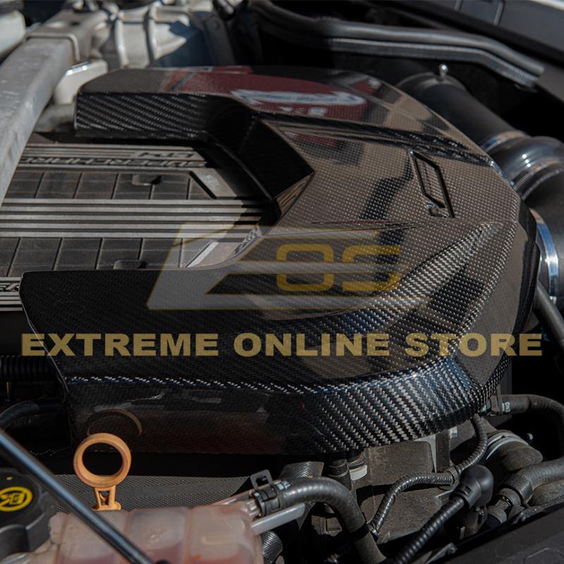 2016-19 Cadillac CTS-V Dry Carbon Fiber Front Engine Cover