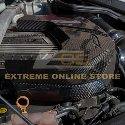 2016-19 Cadillac CTS-V Dry Carbon Fiber Front Engine Cover