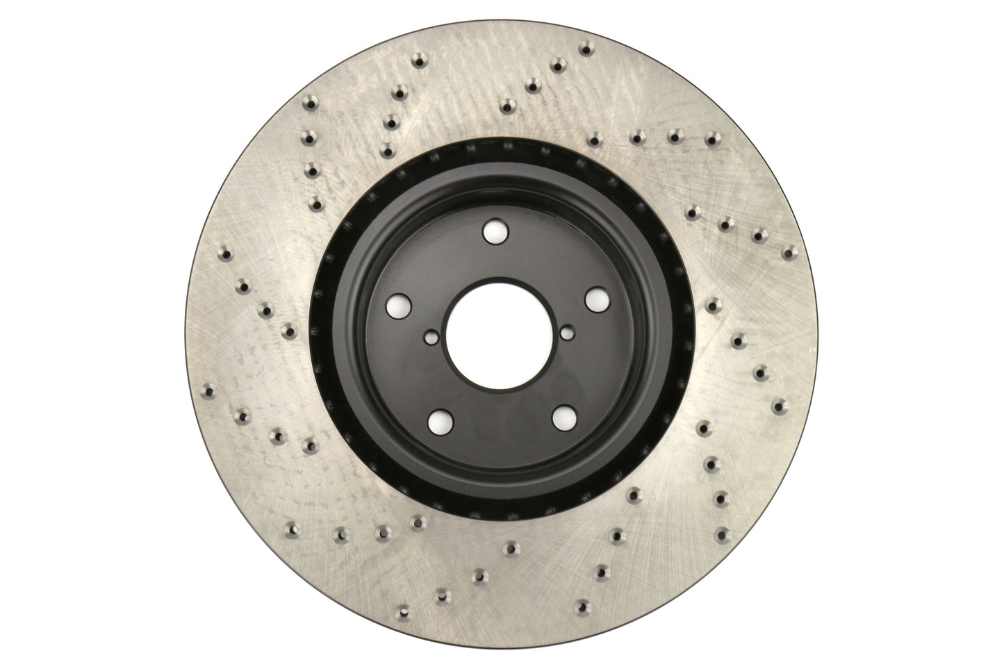 Stoptech Cross Drilled Sport Rotors and PosiQuiet Semi-Metallic Brake Pads - 2005-2017 Subaru STI