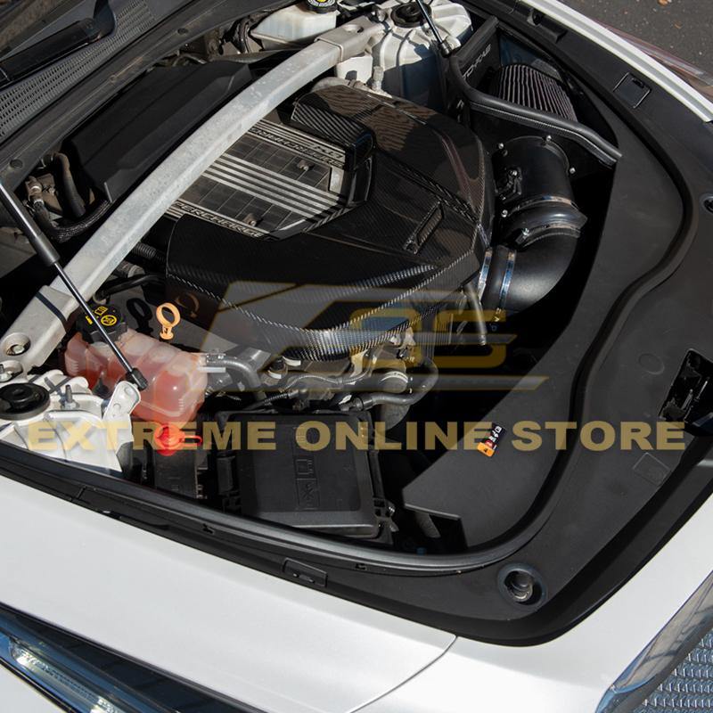 2016-19 Cadillac CTS-V Dry Carbon Fiber Front Engine Cover