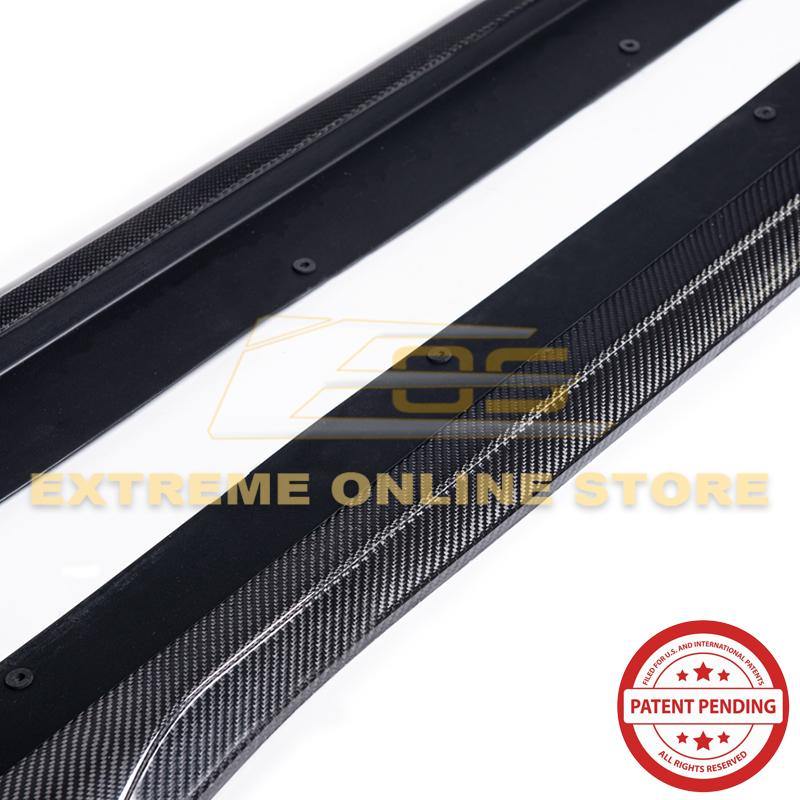 2009-15 Cadillac CTS-V Sedan / Wagon Carbon Fiber Side Skirts