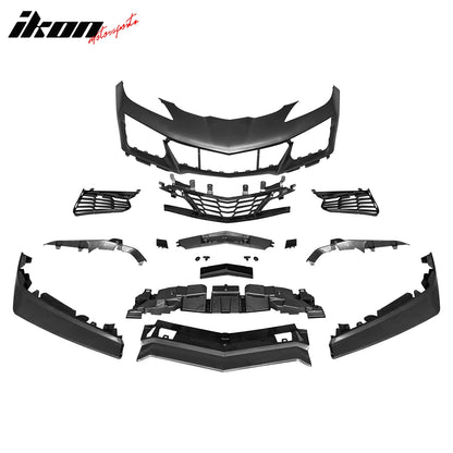 2020-2024 Chevrolet C8 Corvette E-RAY Style Front Bumper Conversion PP