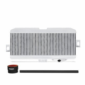 Mishimoto Top Mount Intercooler Silver/Blue - Subaru STI 2008+