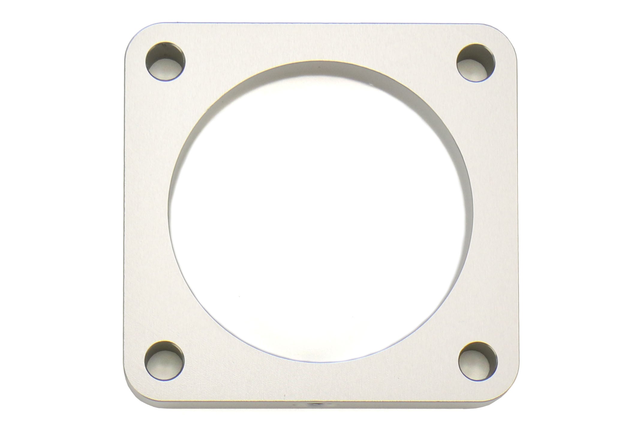 Torque Solution 19mm Throttle Body Spacer Silver - 2013-2021 Scion FR-S / Subaru BRZ / Toyota 86