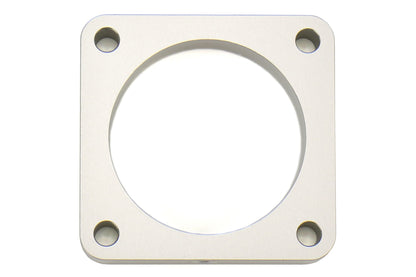 Torque Solution 19mm Throttle Body Spacer Silver - 2013-2021 Scion FR-S / Subaru BRZ / Toyota 86