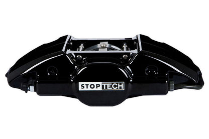 Stoptech ST-22 Big Brake Kit Rear 328mm Black Drilled Rotor - 1998-2001 Subaru Impreza 2.5RS