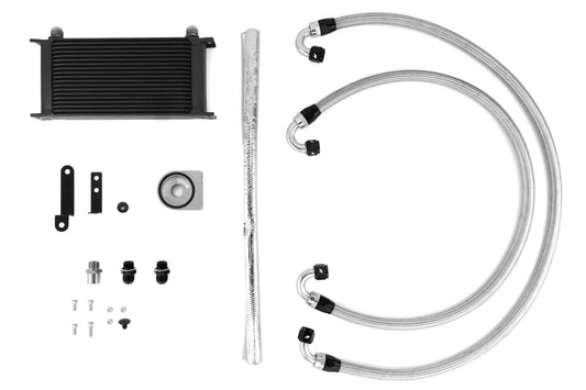 Mishimoto Oil Cooler Kit Black - 2008-2014 Subaru STI