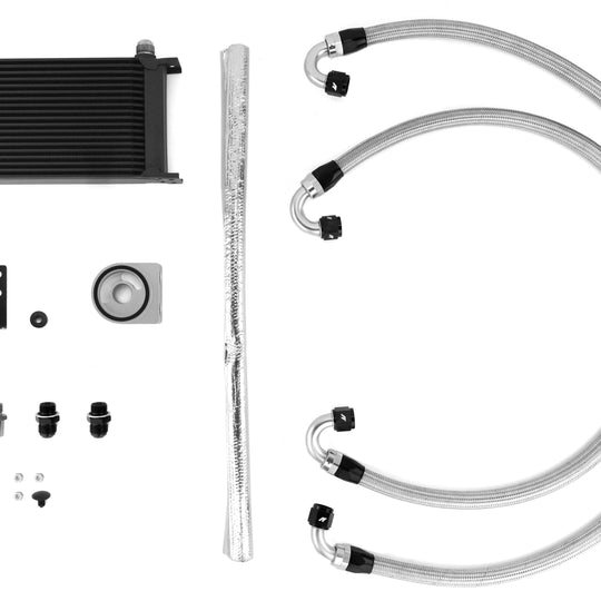 Mishimoto Oil Cooler Kit Black - 2008-2014 Subaru STI