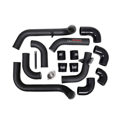 Grimmspeed Front Mount Intercooler Kit Black Core w/ Black Piping - 2008-2014 Subaru WRX / STI