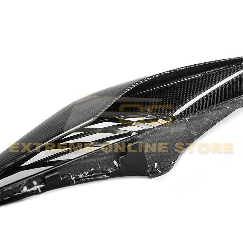 Corvette C7 DRY CARBON FIBER Rear Quarter Intake Vents
