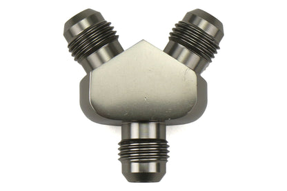DeatschWerks 6AN Y-Block Fitting - Universal