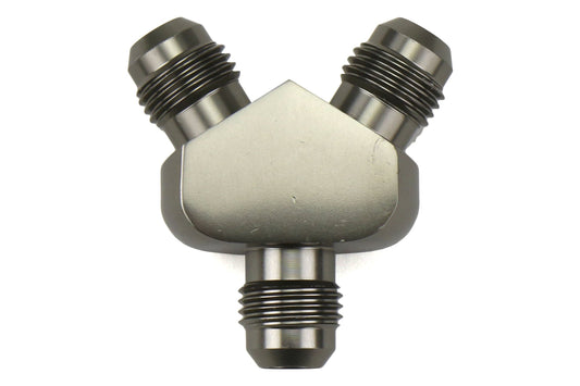 DeatschWerks 6AN Y-Block Fitting - Universal