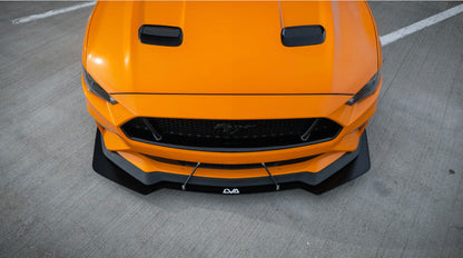 LVA 2018-2023 FORD MUSTANG FRONT SPLITTER (GT PERFORMANCE PACKAGE) PP2 STYLE