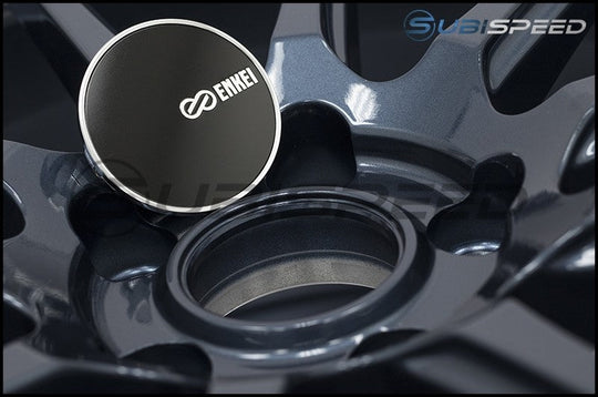 Enkei TS10 Blue Silver 18x9.5 +35 5x114.3 (Single Wheel) - 2015-2023 Subaru WRX / 2015-2021 STI / 2019-2023 Forester