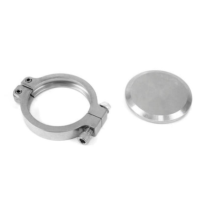 GrimmSpeed 38mm V-Band EWG Block-Off Plate - Universal