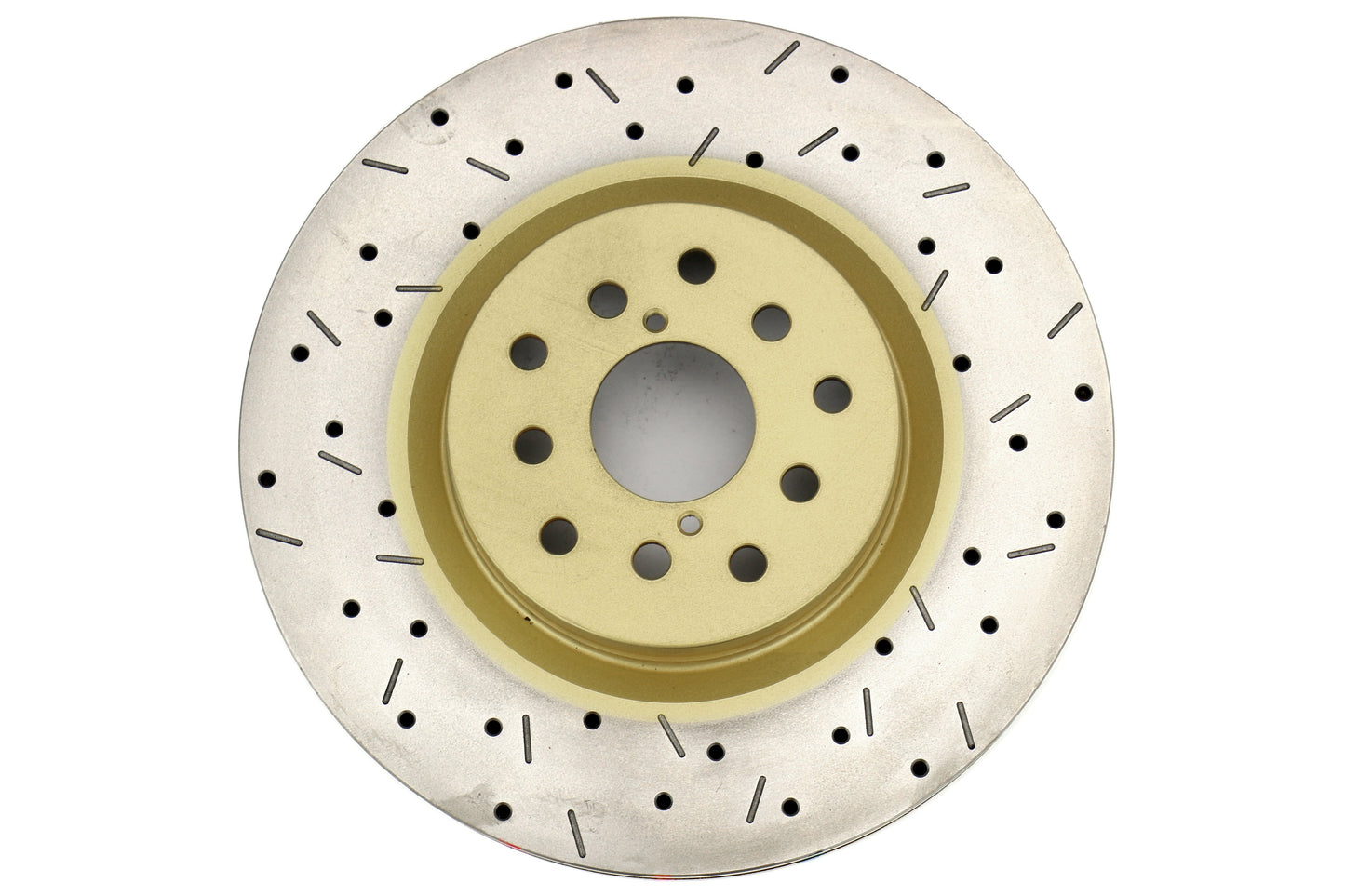 DBA 4000 Series Drilled/Slotted Front Rotor SIngle - Subaru Models (inc. 2015-2021 WRX / 2014-2017 Forester XT)
