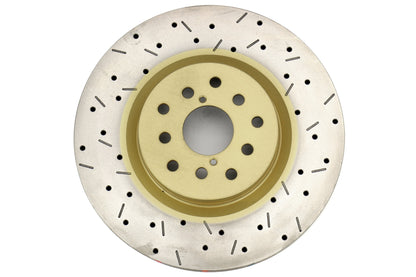 DBA 4000 Series Drilled/Slotted Front Rotor SIngle - Subaru Models (inc. 2015-2021 WRX / 2014-2017 Forester XT)