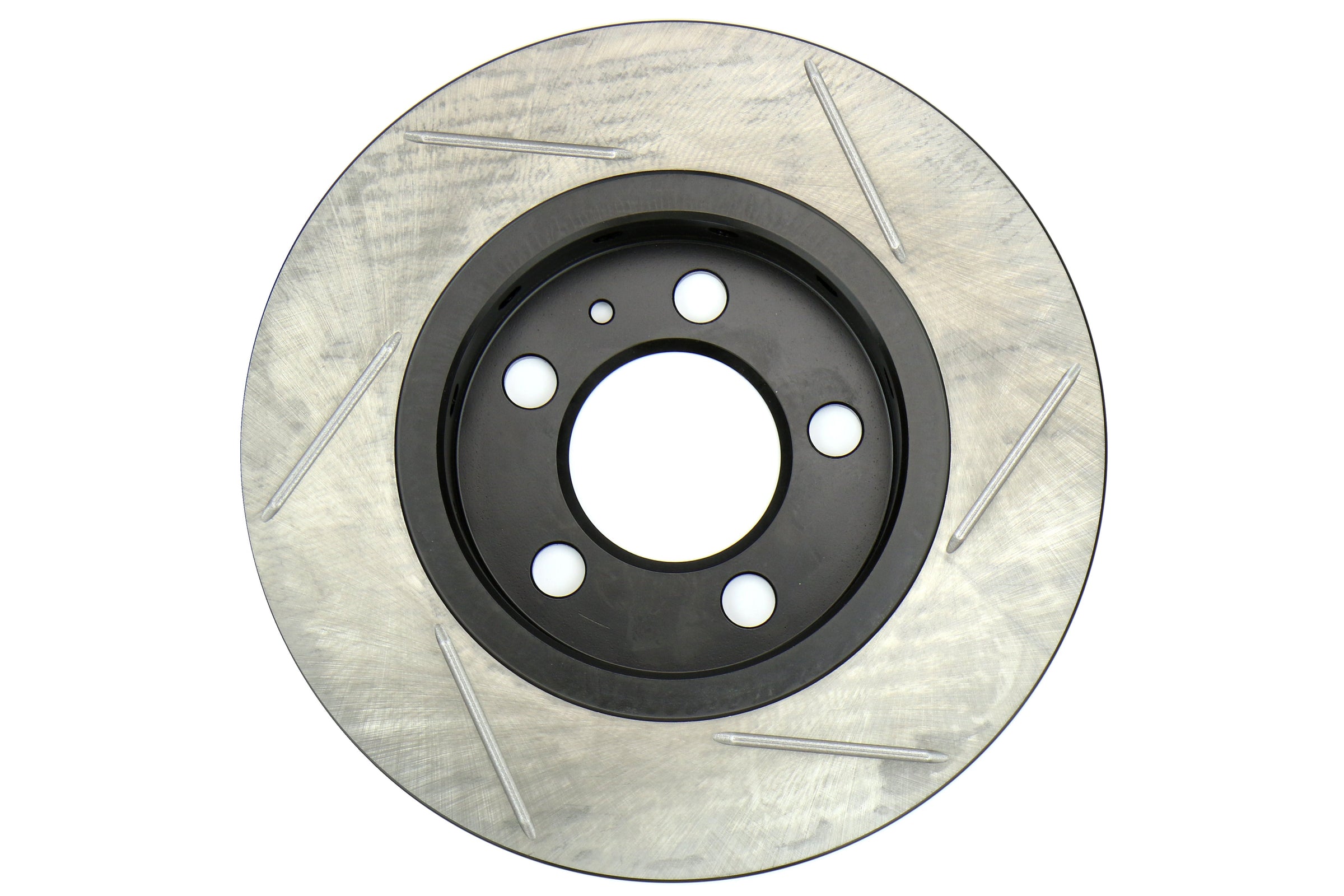 Stoptech Slotted Rear Right Rotor Single - Volkswagen/Audi Models (inc. 2003-2006 Volkswagen Golf (MK5)/ 2000-2006 Audi TT)