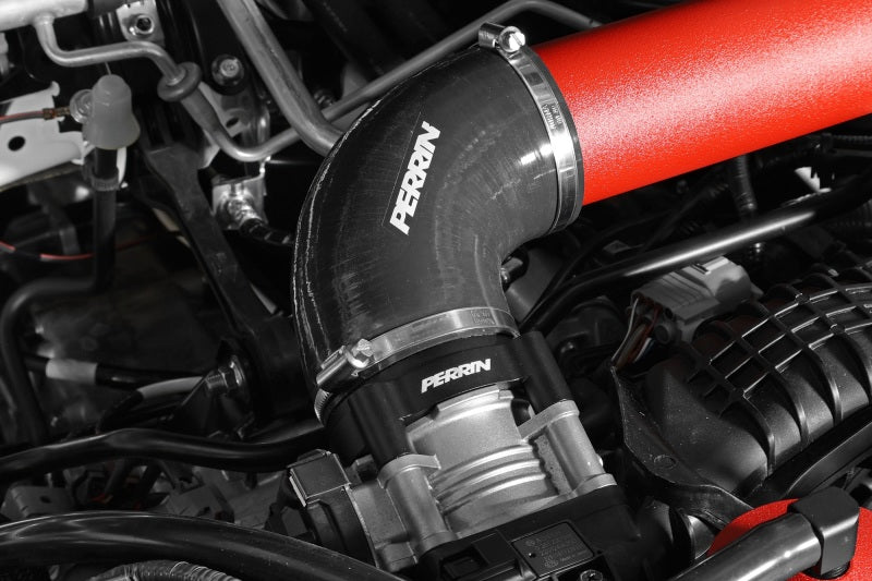 PERRIN Front Mount Intercooler Kit (Red Tubes & Silver Core) - 2022-2026 Subaru WRX