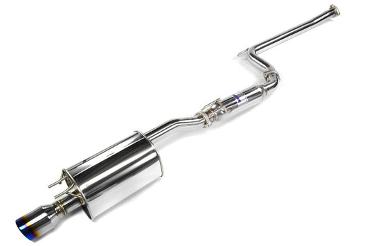 Invidia Q300 Single Exit Cat Back Exhaust - Titanium Tip - 2006-2011 Honda Civic Si Coupe