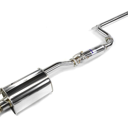 Invidia Q300 Single Exit Cat Back Exhaust - Titanium Tip - 2006-2011 Honda Civic Si Coupe