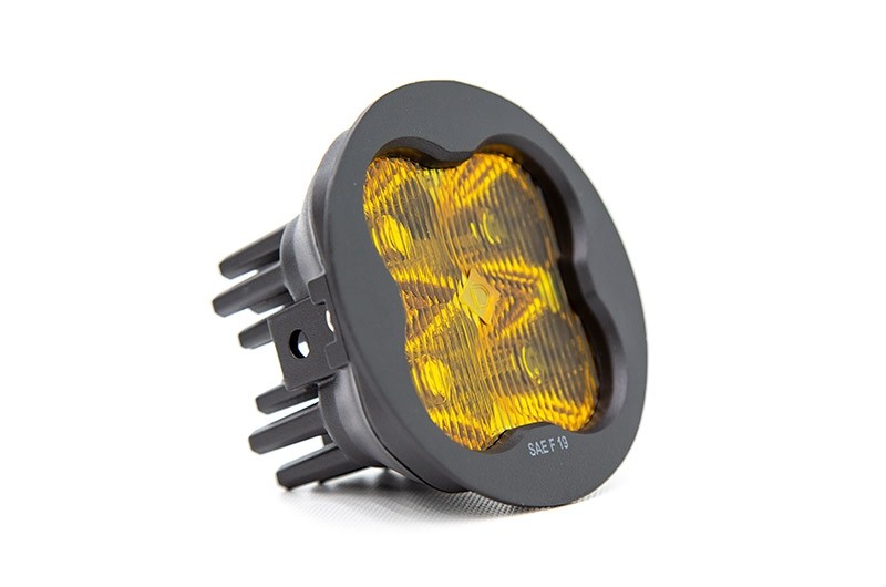Diode Dynamics SS3 Sport Fog Light Kit (Yellow) - 2013-2016 Scion FR-S / 2015-2021 Subaru WRX / STI / 2013-2020 BRZ / 2016-2024 Crosstrek / 2014-2024 Forester / 2012-2024 Impreza / 2019-2024 Ascent