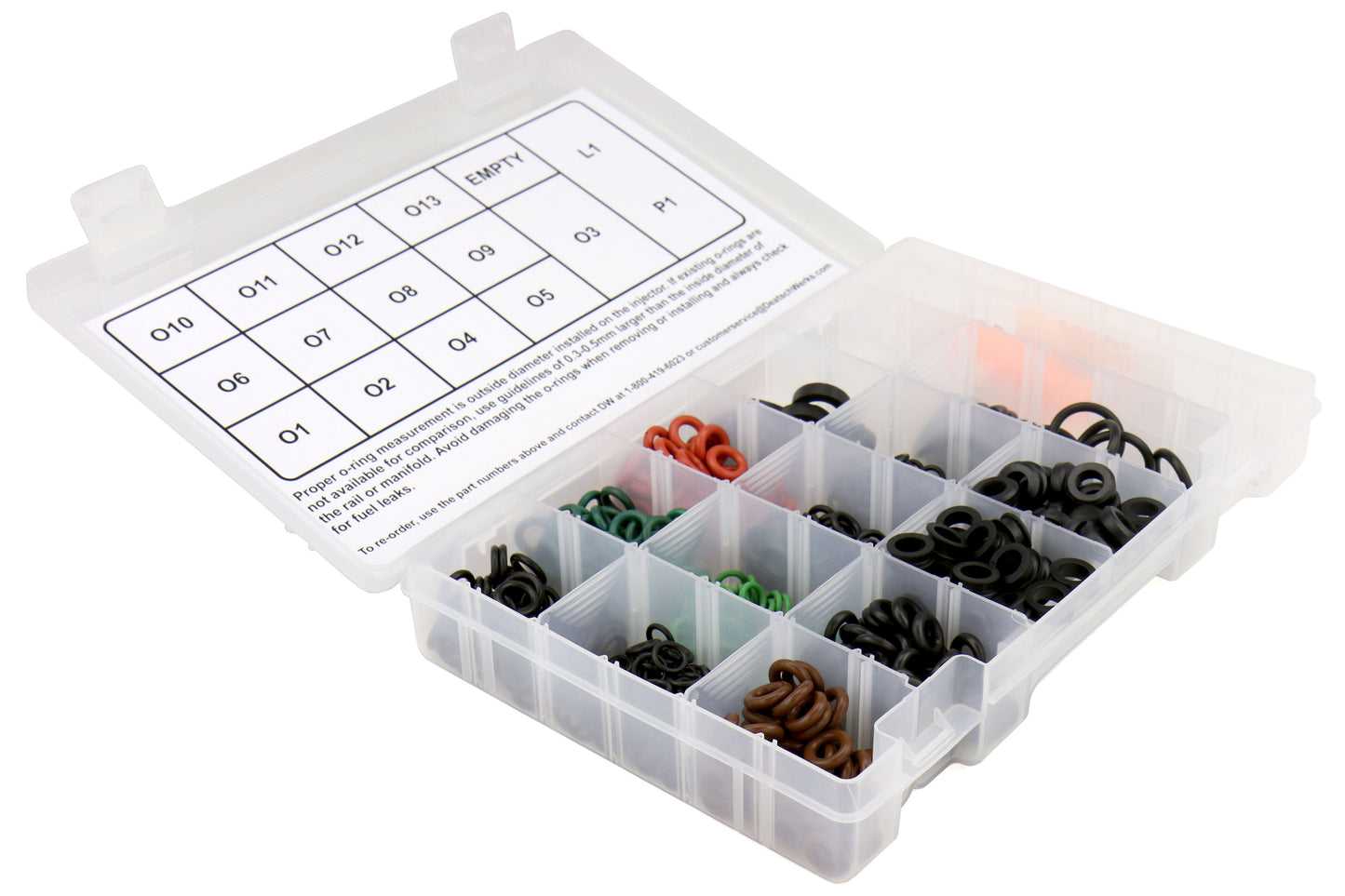 DeatschWerks Fuel Injector O-Ring Replacement Master Kit - Universal