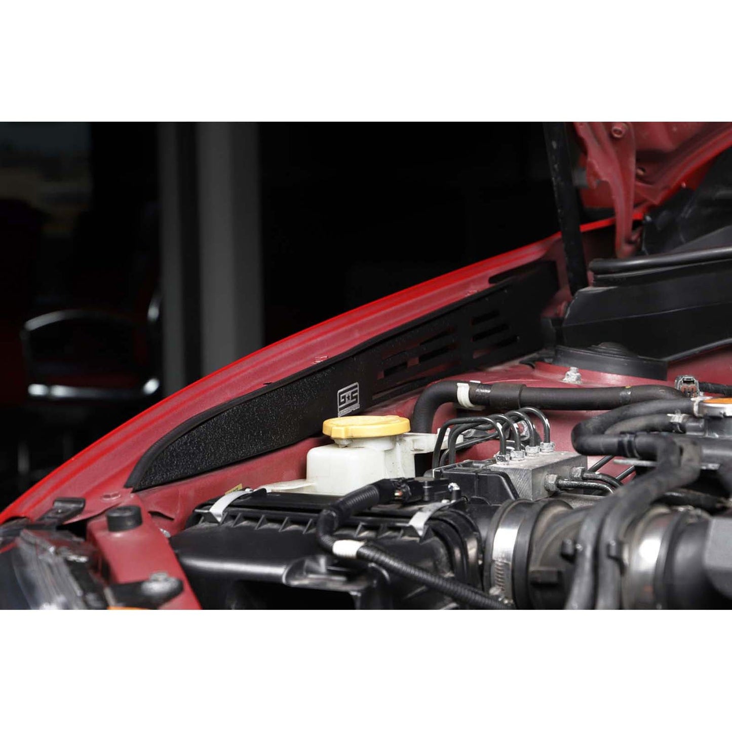 GrimmSpeed Fender Shrouds (Black)  - 2008-2014 Subaru WRX / STI